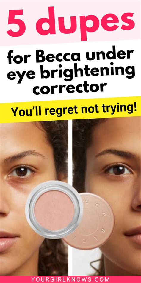 becca under eye brightening corrector dupe